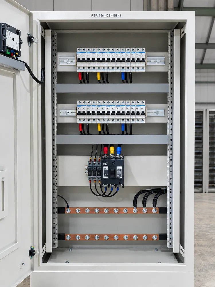 SUNTECH distribution board internal assembly