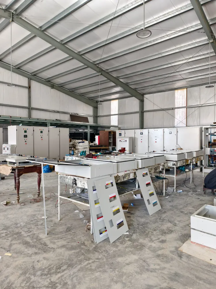 SUNTECH panels under fabrication at the Islamabad factory
